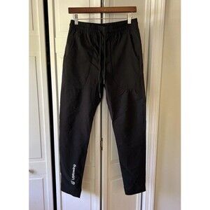 US Rowing Black Nylon Joggers Men’s Size Small